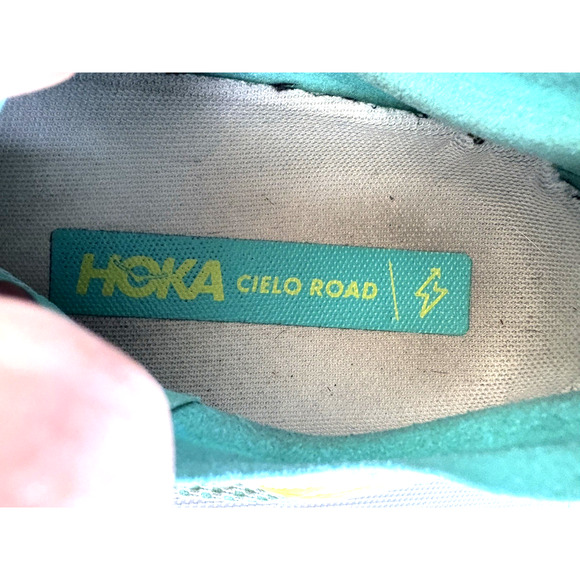 Hoka One Mesh Running Shoes Size 10.5US Mens Cielo Road Running Sports Gym READ - Picture 8 of 13